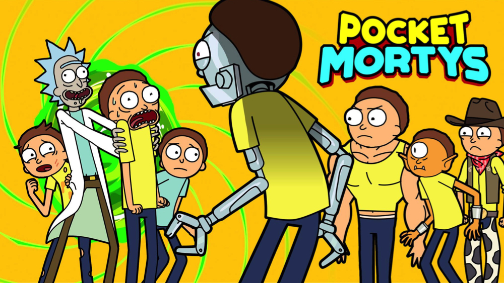  Pocket Mortys Rick And Morty Meets Pok mon In Fun Free Mobile 