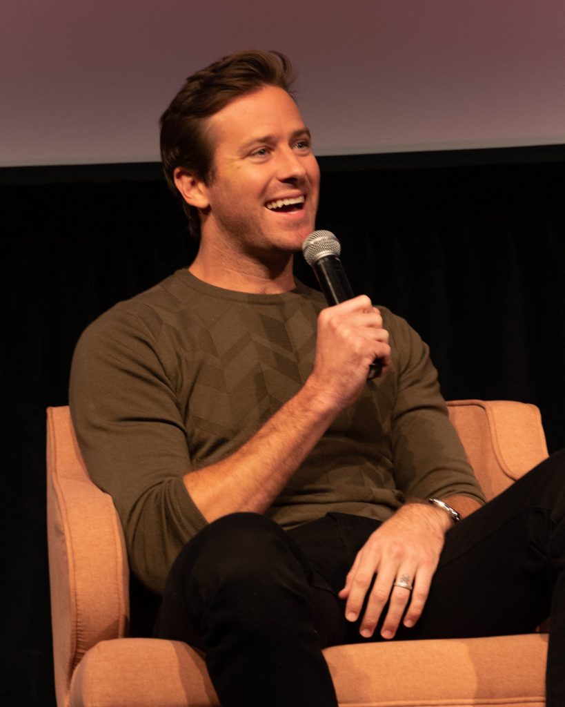 Interviewing Armie Hammer at SCAD Savannah Film Festival The Connector