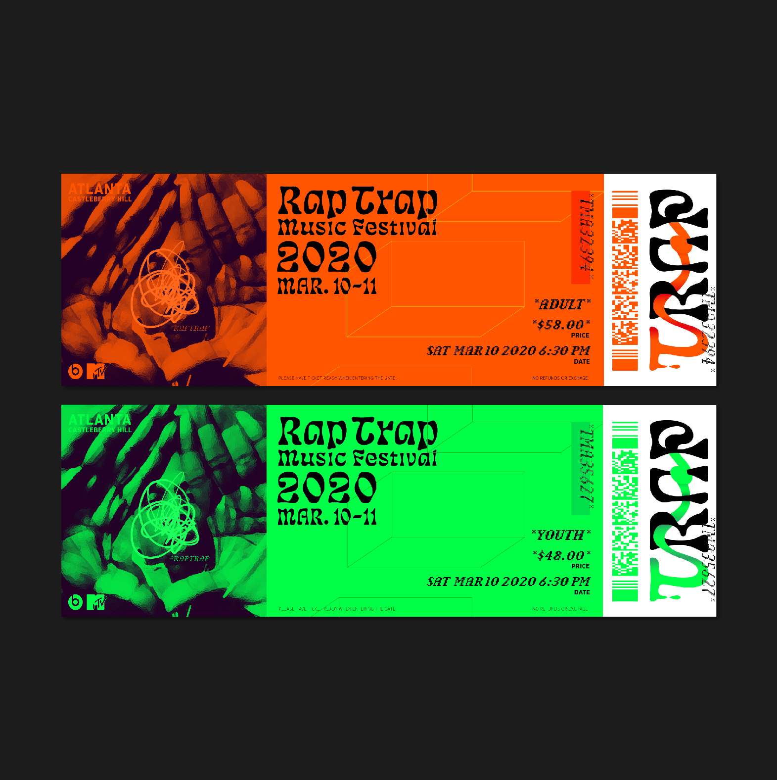 Product design ‘Rap Trap Music Festival’ The Connector