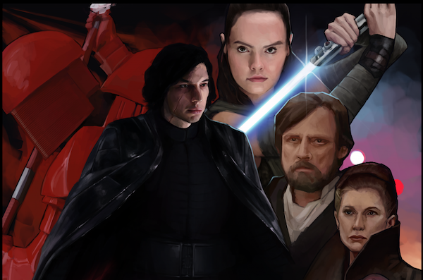 Fan art Feature: AJ Pratt and ‘The Last Jedi’ – The Connector