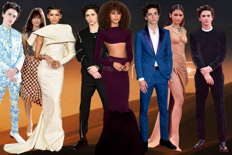 Zendaya and Timothée Chalamet break the internet with their Dune red carpet  looks. – The Connector