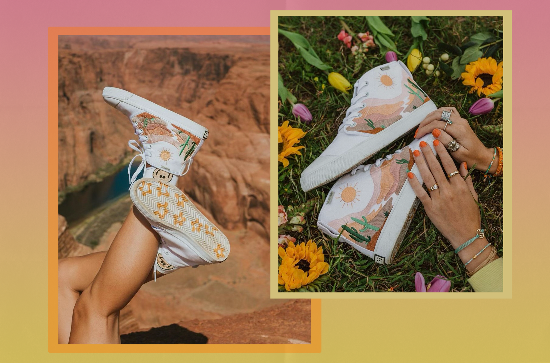 Coming in with a BANG: SCAD freshman collaborates on sneaker design ...